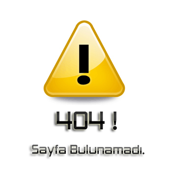 Sayfa bulunamadı