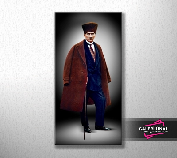 Kalpaklı Atatürk Poster