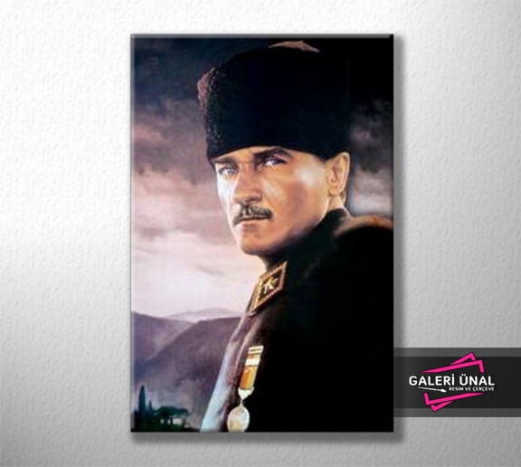 Kalpaklı Atatürk Portre