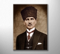 Kalpaklı Atatürk Portre