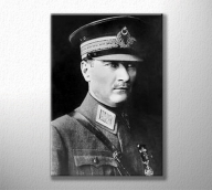 Üniformalı Atatürk Portre