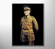 Üniformalı Atatürk Poster