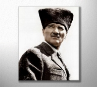 Kalpaklı Atatürk Portre