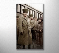 Kalpaklı Atatürk Poster
