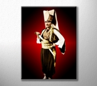 Yeniçeri Kıyafetli Atatürk Poster
