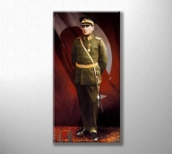 Üniformalı Atatürk Poster